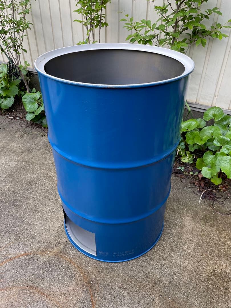 もえ様用　ドラム缶 焼却炉 蓋なし　2個