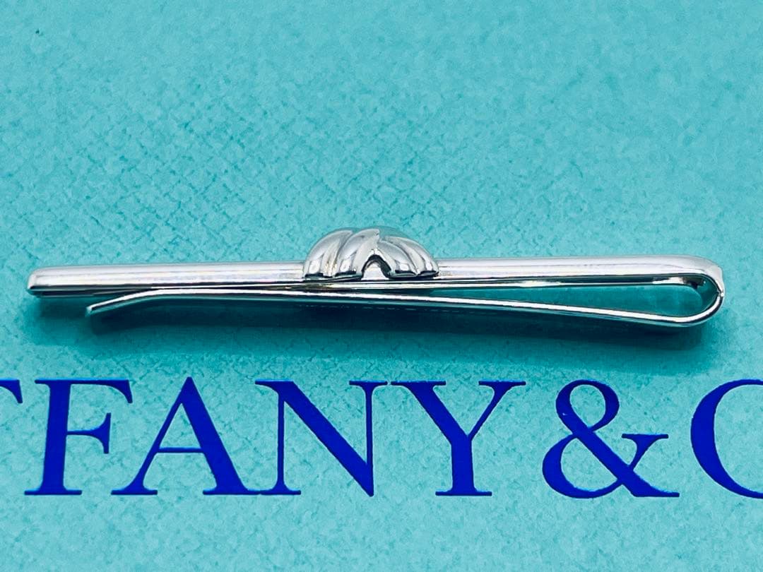 c771 美品　ティファニー　1992 シグネチャー　ネクタイピン　925
