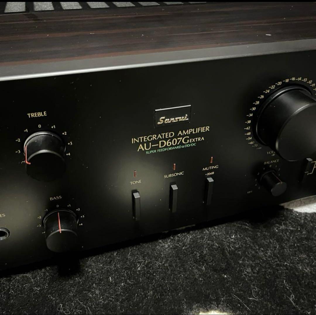 〜週末限定値引き〜　美品！！ AU-D607 プリメインアンプ ブラック