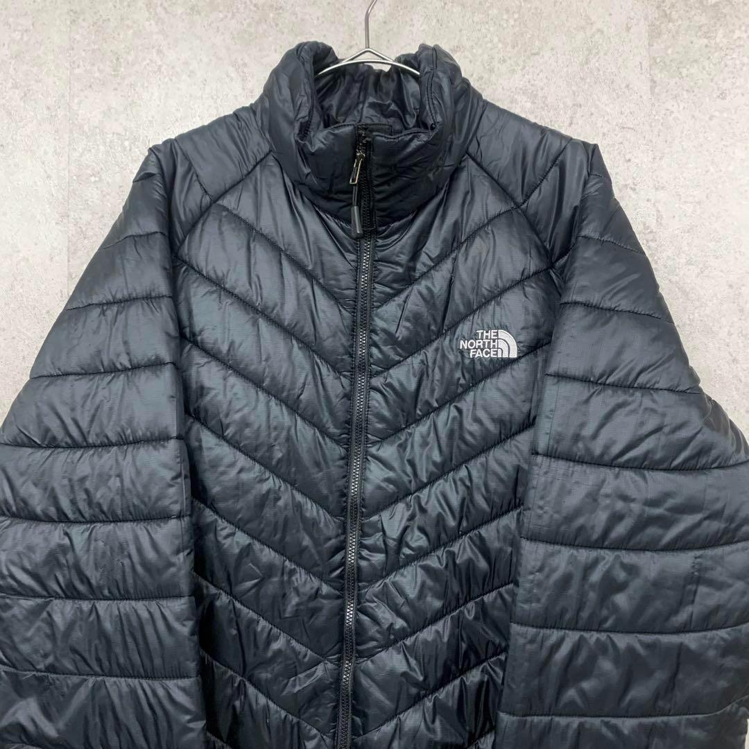 【希少レディース2XL☆海外限定90s】ノースフェイス 中綿ナイロンジャケット