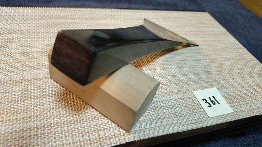 三味線バチ【送料無料】黒水牛天然素材361