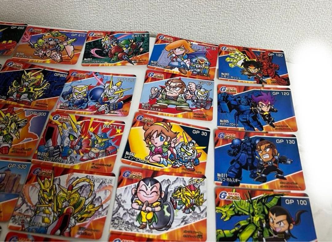 ガンダムカード（キラカード、ノーマルカード）記念カード、SDガンダムシステム電子