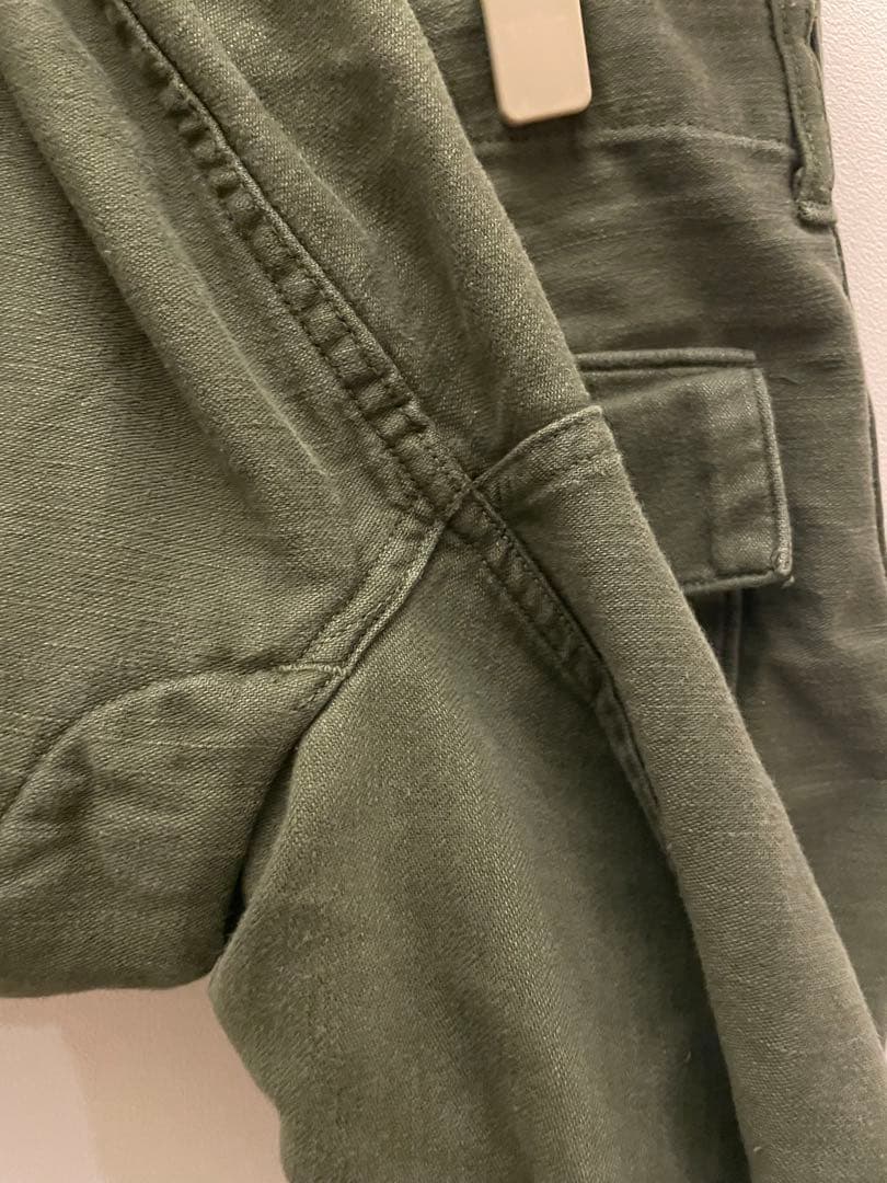 70's 米軍実物 OG-107 フェード感雰囲気最高！ベイカーパンツ W34