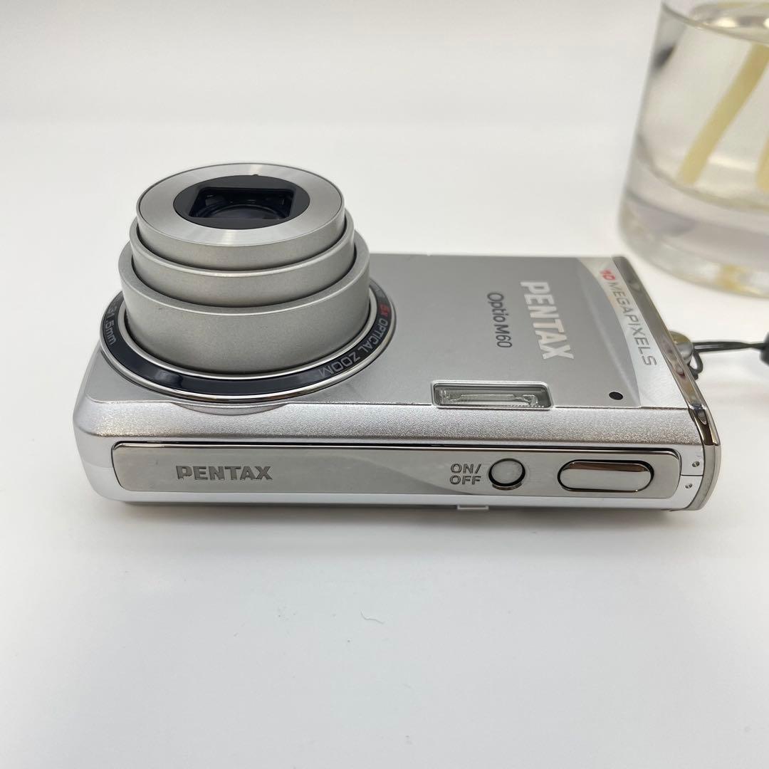動作確認済✨PENTAX Optio M60✨スマホ転送OK コンデジ 可愛い♪