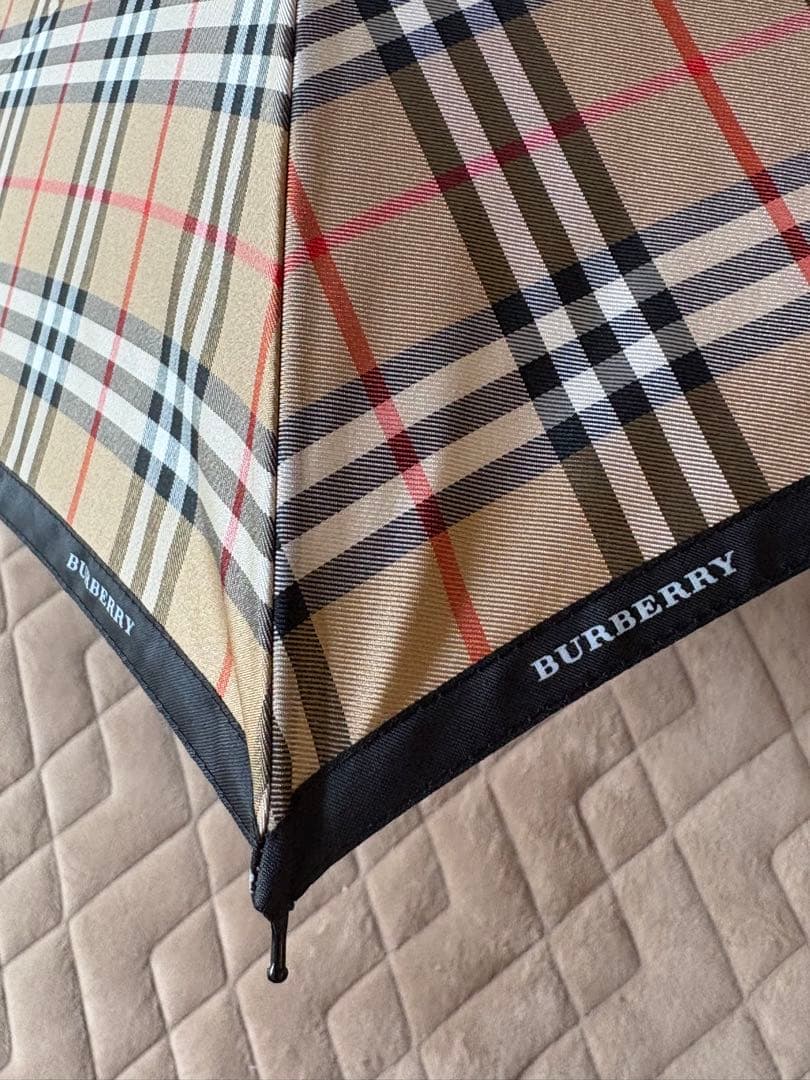 BURBERRY 折りたたみ傘 チェック柄