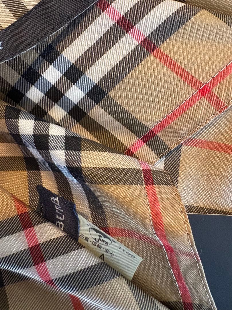 BURBERRY 折りたたみ傘 チェック柄