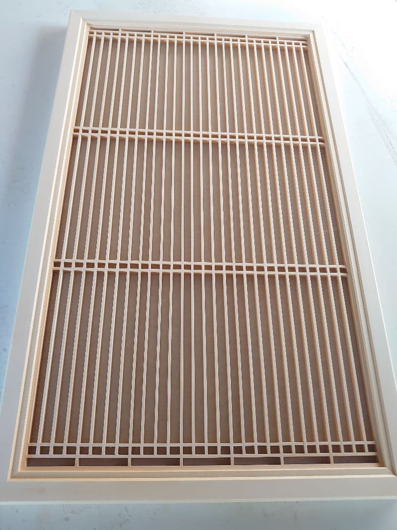 組子細工　両面組子　衝立　建具　障子　インテリア　壁掛け