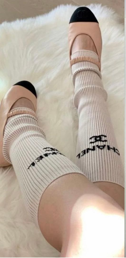 【新品未開封】 CHANEL シャネル レッグウォーマー ゲートルソックス
