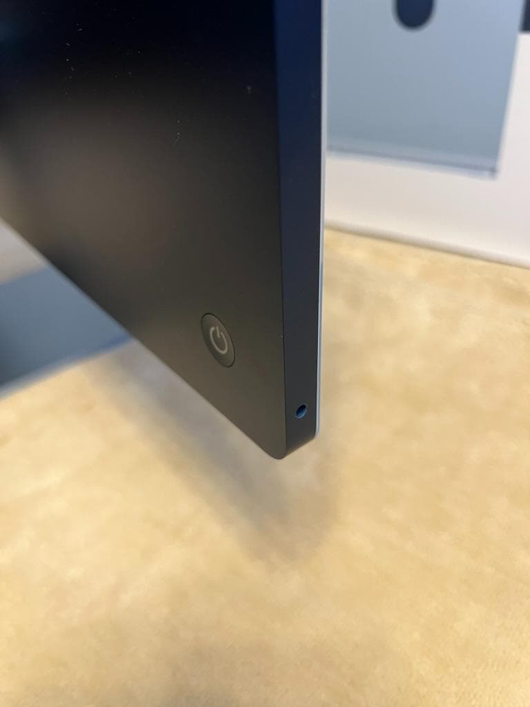 【美品】M1 iMac24メモリ8GB SSD256GB MGPK3J/Aブルー