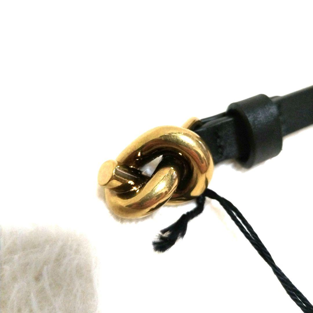 ボッテガヴェネタ VALKO ゴールド金具 レザー ナローベルト 24SS 美品