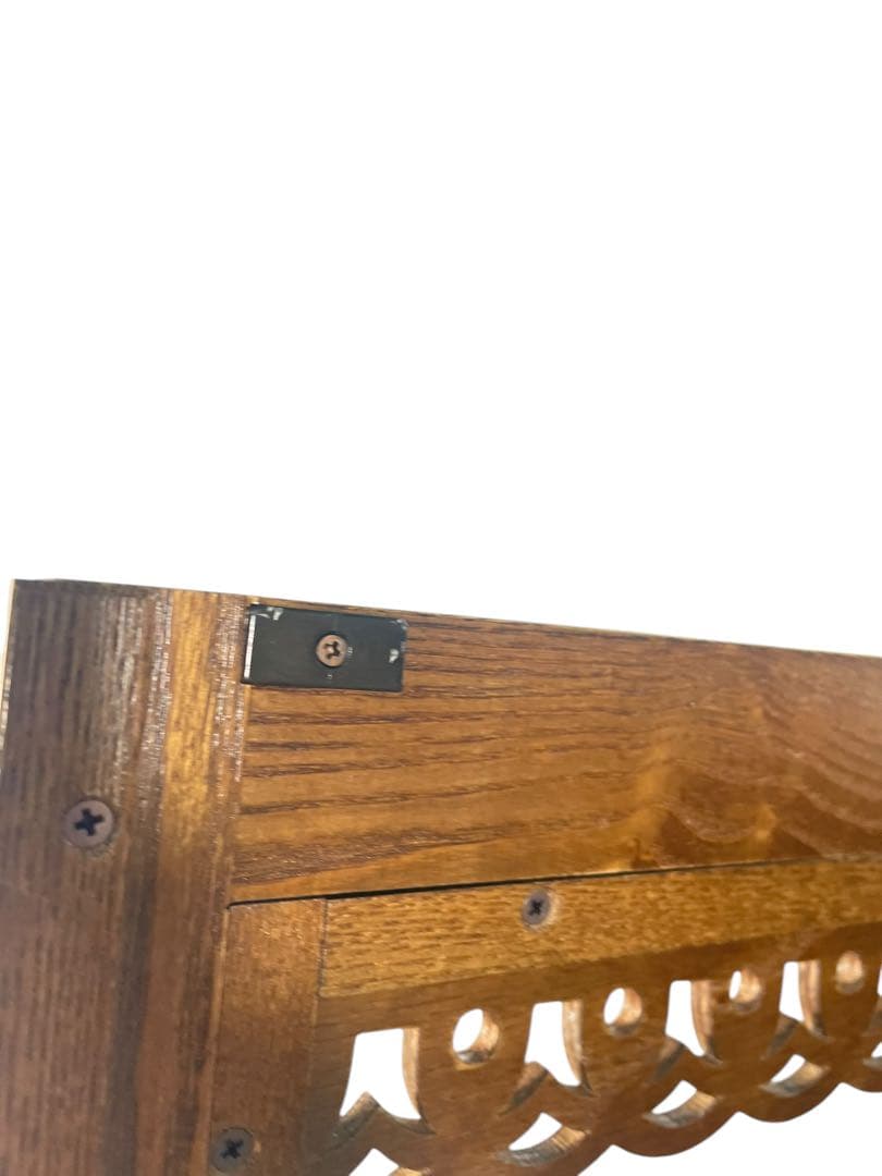 HR578 【美品】パリの雑貨屋　日本製　飾り棚　2枚扉