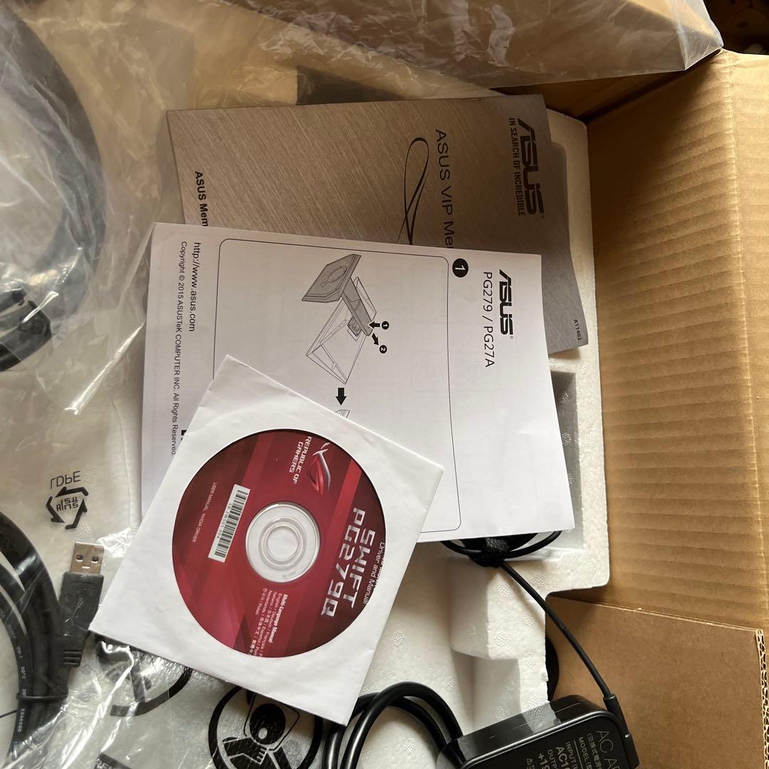 ASUS ゲーミングモニター SWIFT PG279Q WQHD 165Hz