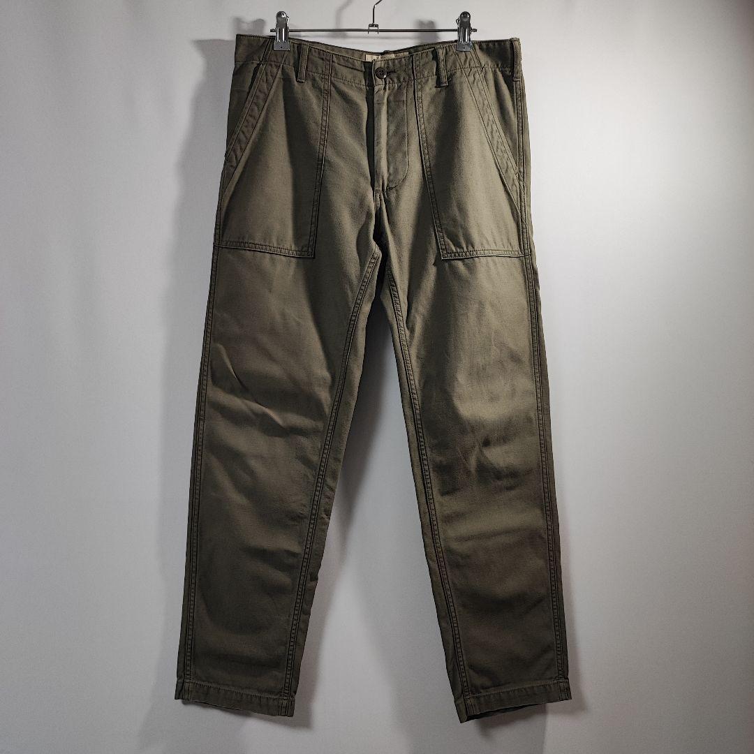 FOB FACTORY ベイカー ファティーグ パンツ M オリーブ