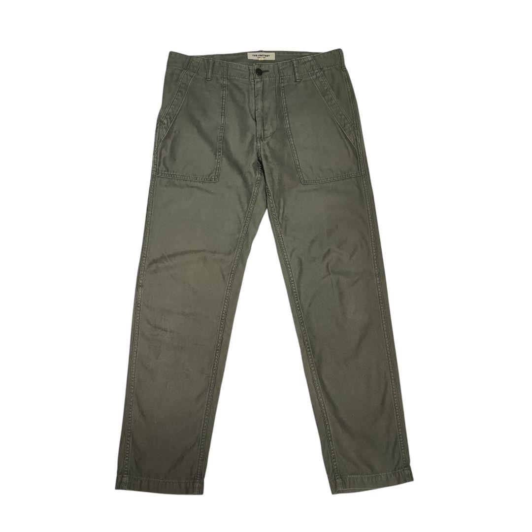 FOB FACTORY ベイカー ファティーグ パンツ M オリーブ