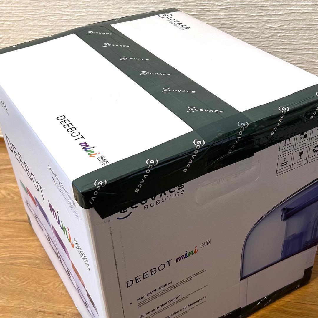 【新品未開封】エコバックス DEEBOT mini ロボット掃除機 水拭き両用