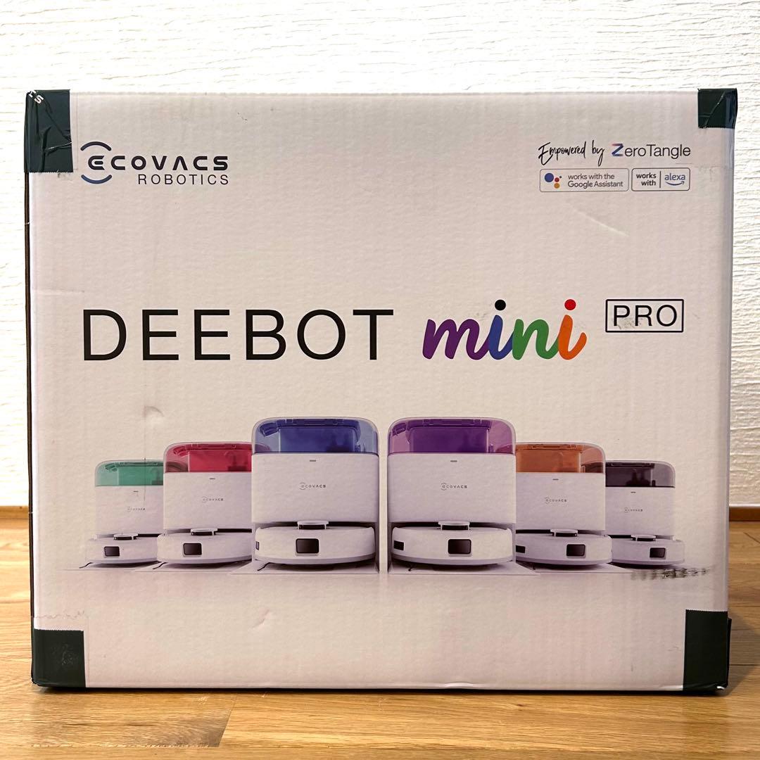 【新品未開封】エコバックス DEEBOT mini ロボット掃除機 水拭き両用