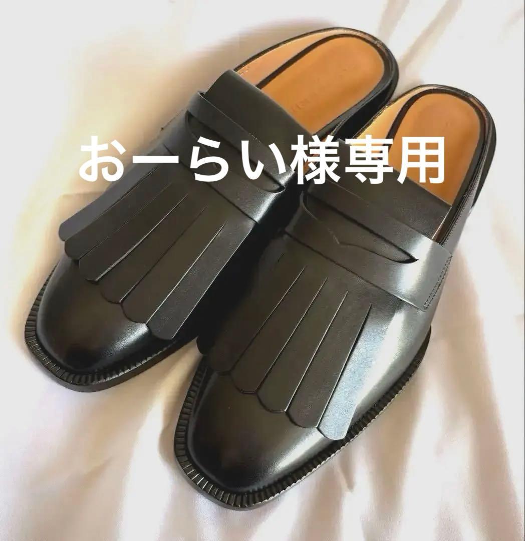 【新品/定価8万】クレジュリー レザー ミュール サンダル 38 (24cm)