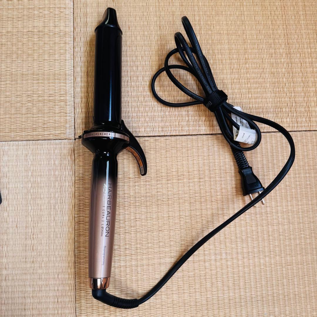 【美品】ヘアビューロン 4D Plus カールアイロン 34mm｜元箱　22年製