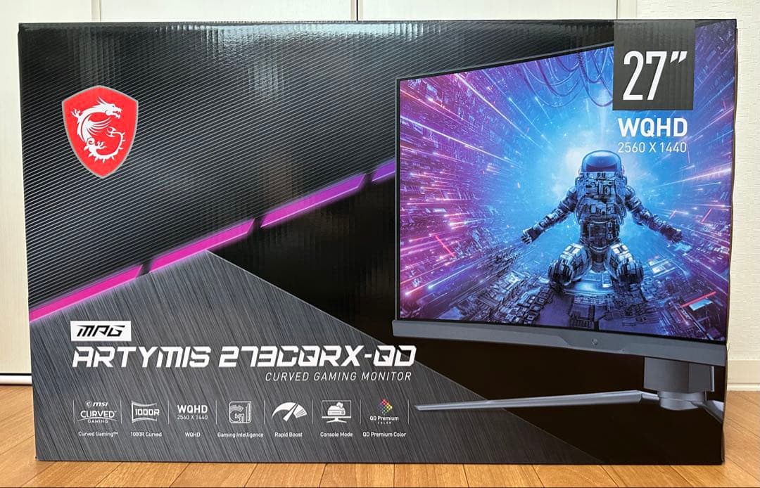 【即購入OK】 MSI MPG ARTYMIS 273CQRX-QD 湾曲