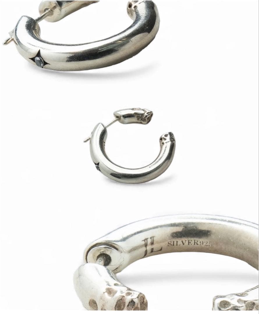 【Jent Louis】Silver 925 ピアス 両耳