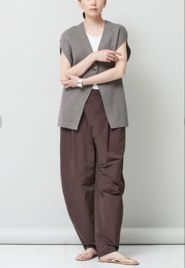 Curensology マスキュリンニットベスト