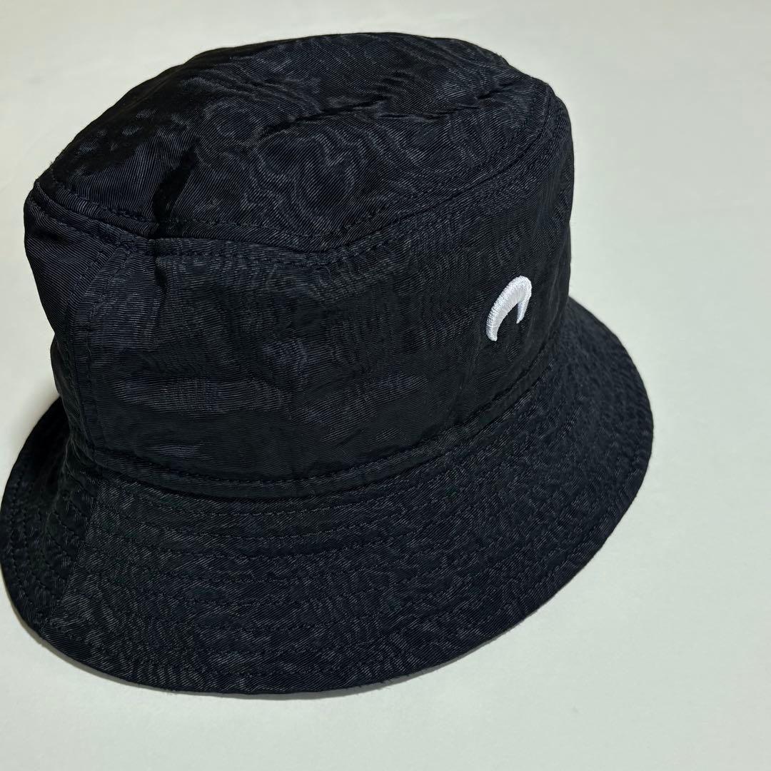 MARINE SERRE マリーンセル バケット ハット モアレ 黒 ブラック