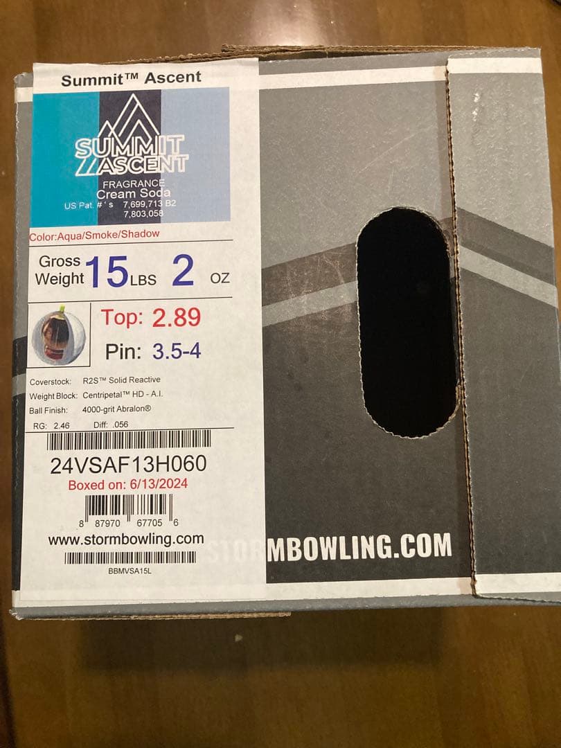 ボール STORM SUMMIT ASCENT 15P