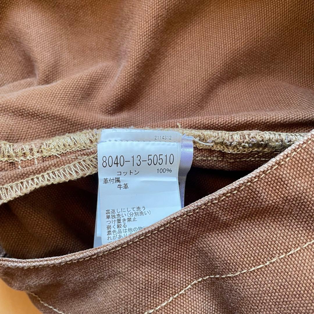 お*ん様 Nigel Cabourn CARPENTER DUNGAREE 茶