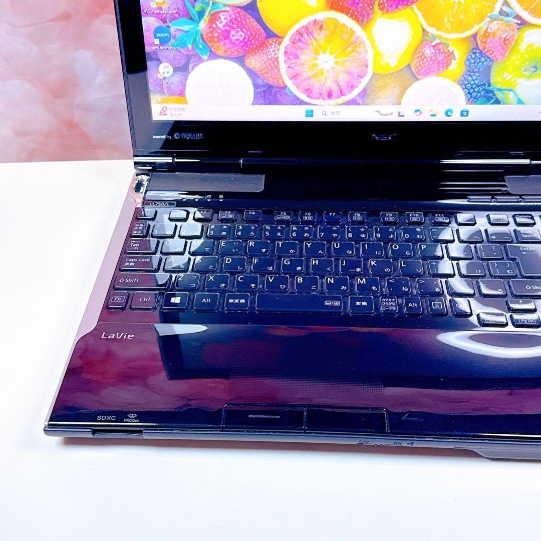 新品SSD＆i7搭載で爆速❤️windows11ノートパソコン カメラオフィス