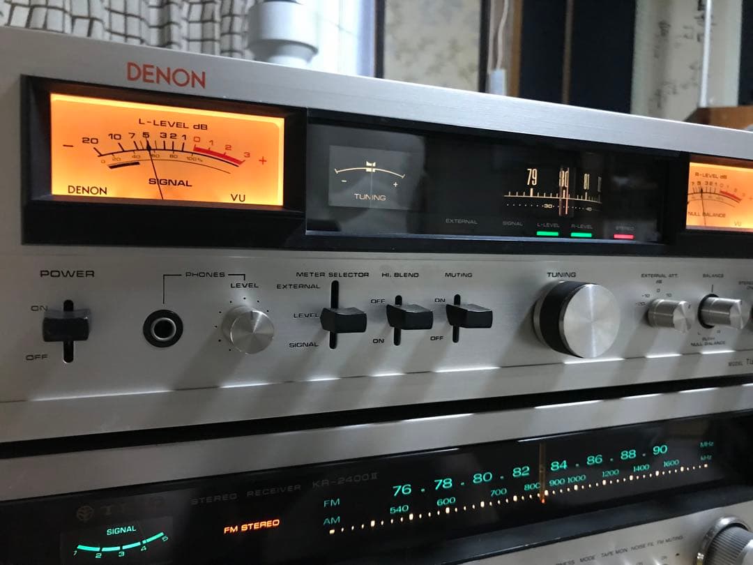 DENON TU-500 チューナー　大型メーター受信OK 絶好調