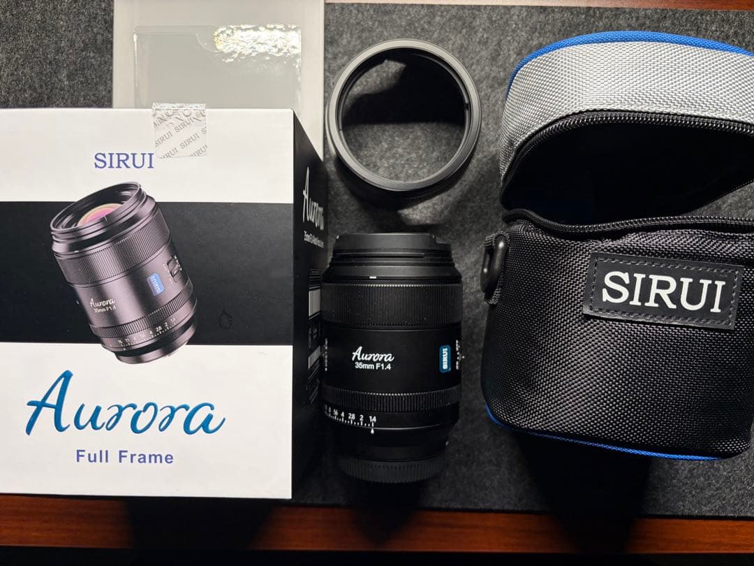 【ほぼ新品】SIRUI Aurora 35mm F1.4 Eマウント