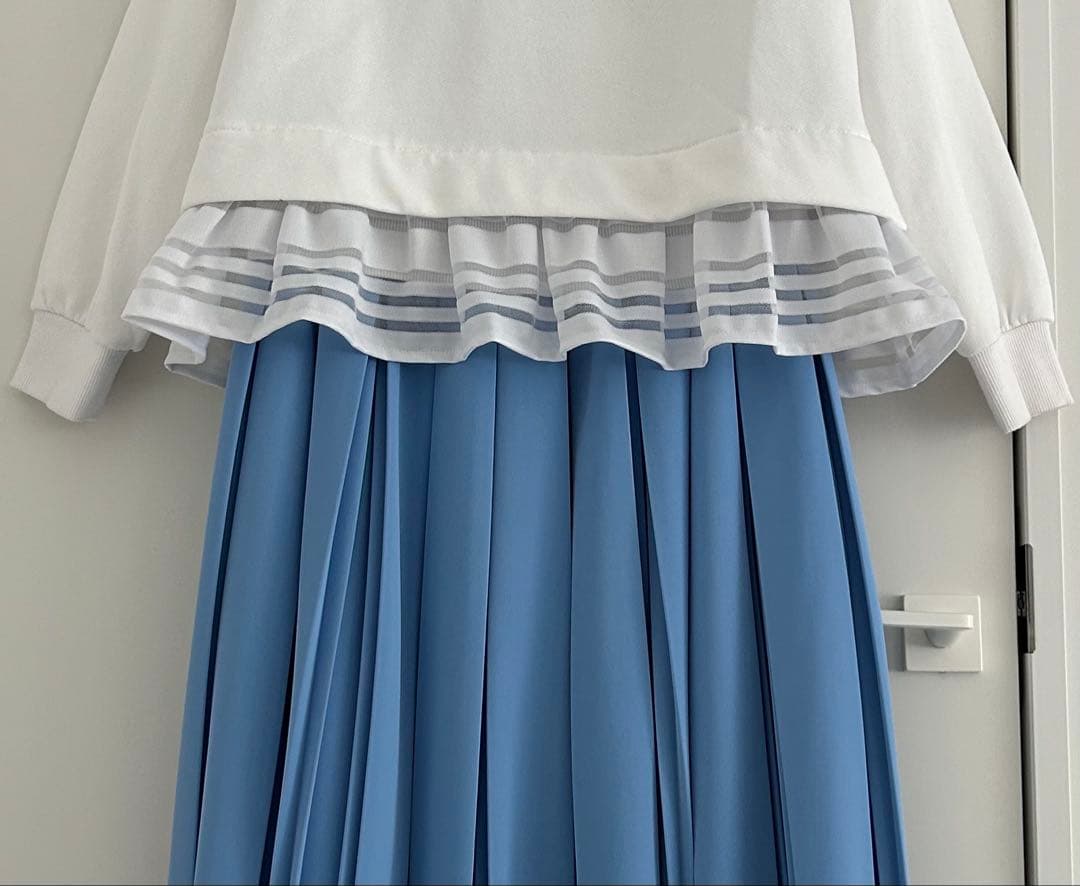 や*な様 グレースコンチネンタル シースルー ホワイト パーカー