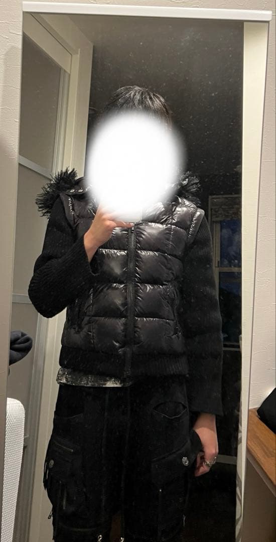 【⭐️希少⭐️】etherealexist フーディ パーカー ダウン ベスト