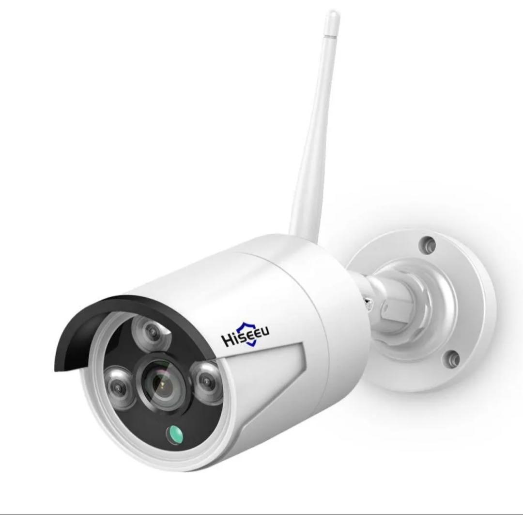 【8台Hiseeu製NVR増設可能】 500万画素 ワイヤレスカメラ