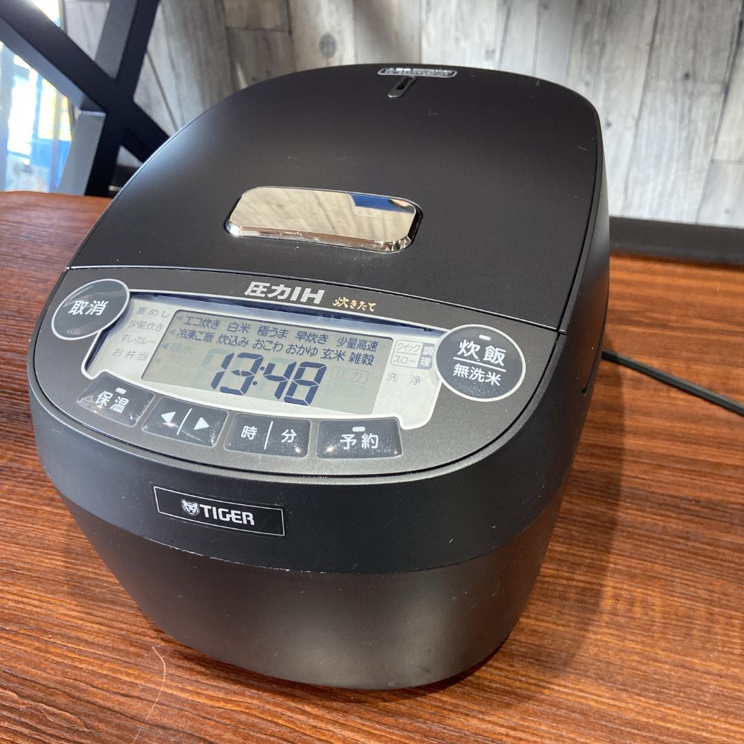 美品 タイガー 圧力IH 炊飯器 JPV-A100マットブラック