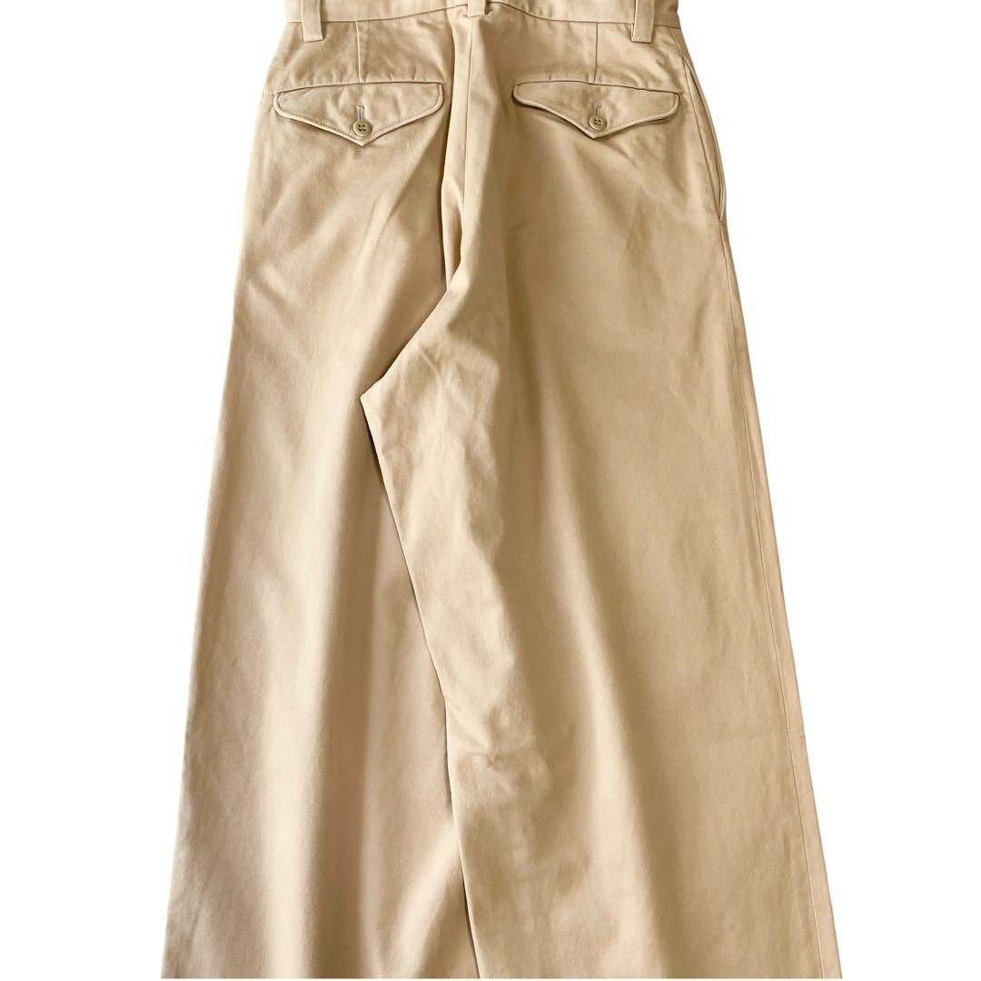 極美品✨マディソンブルー チノパン ハイウエストパンツ ワイド ベージュ 00