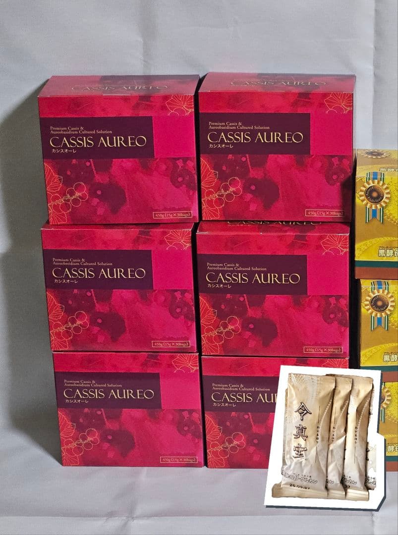 CASSIS AUREO(カシスオーレ)　βグルカン　黒酵母　令真宝