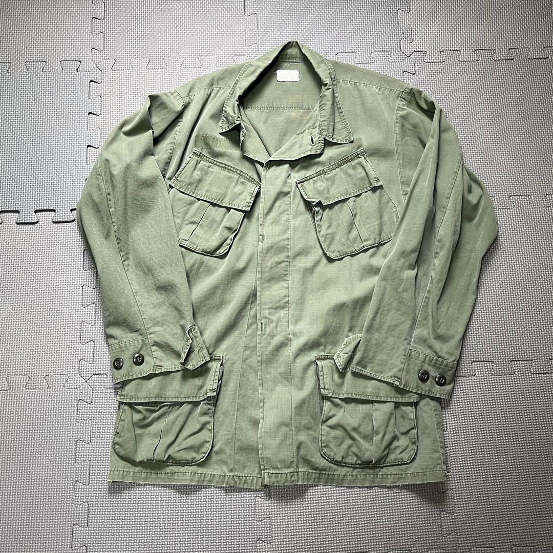 60s ジャングルファティーグ 実物 アメリカ軍 S-R