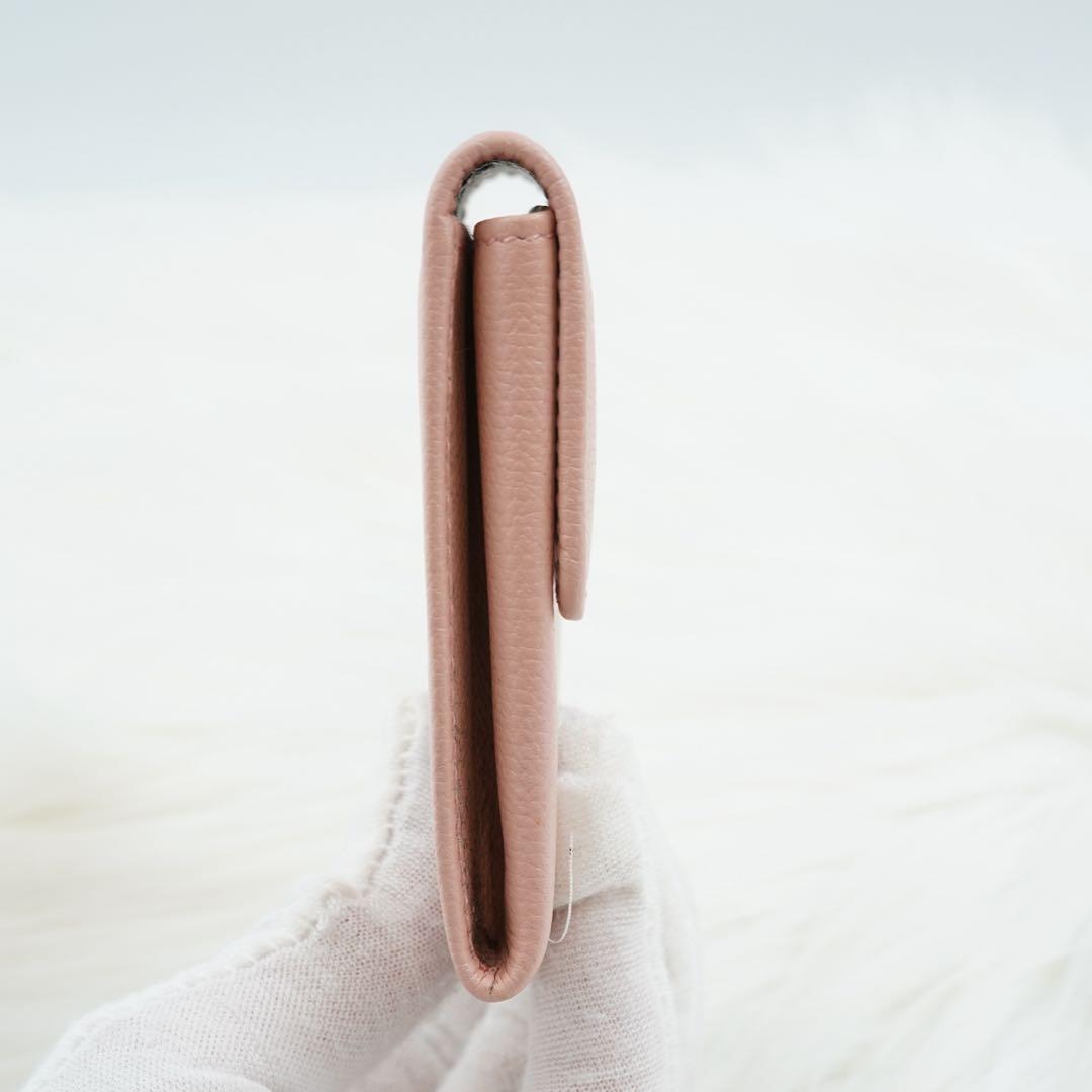 未使用級　CHANEL シャネル　小銭入れ　ゴールド金具　ココマーク　ピンク