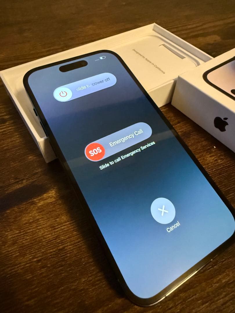 Apple iPhone 14 Pro 256GBスペースブラックSIMフリー