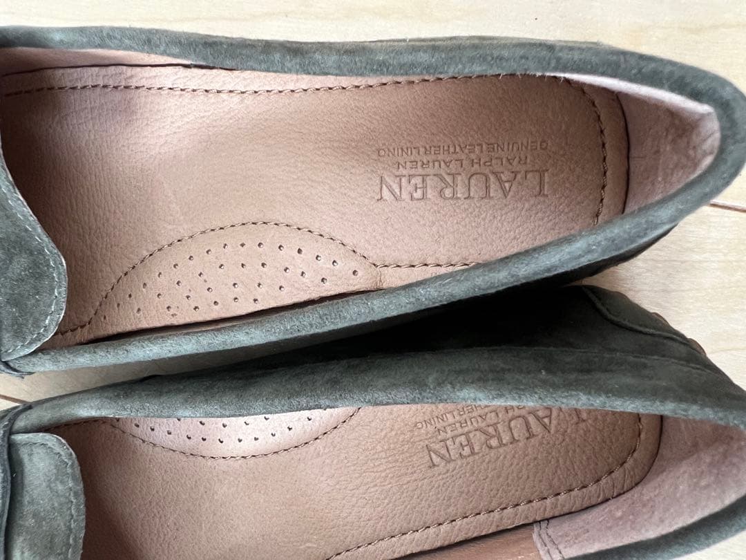 ローレンラルフローレン　モカシンシューズUS6.5