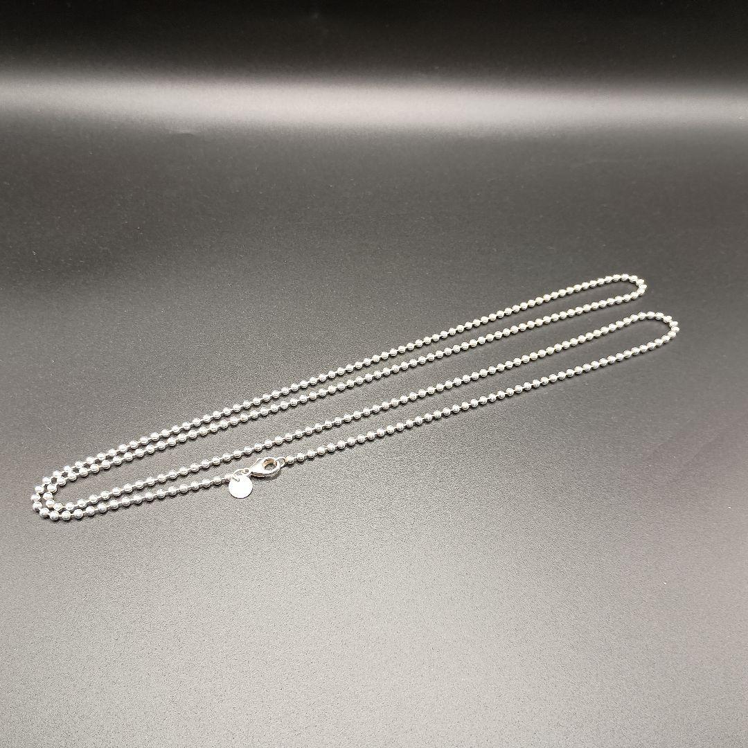 【美品】ティファニー ロングボールチェーン 87cm SILVER925