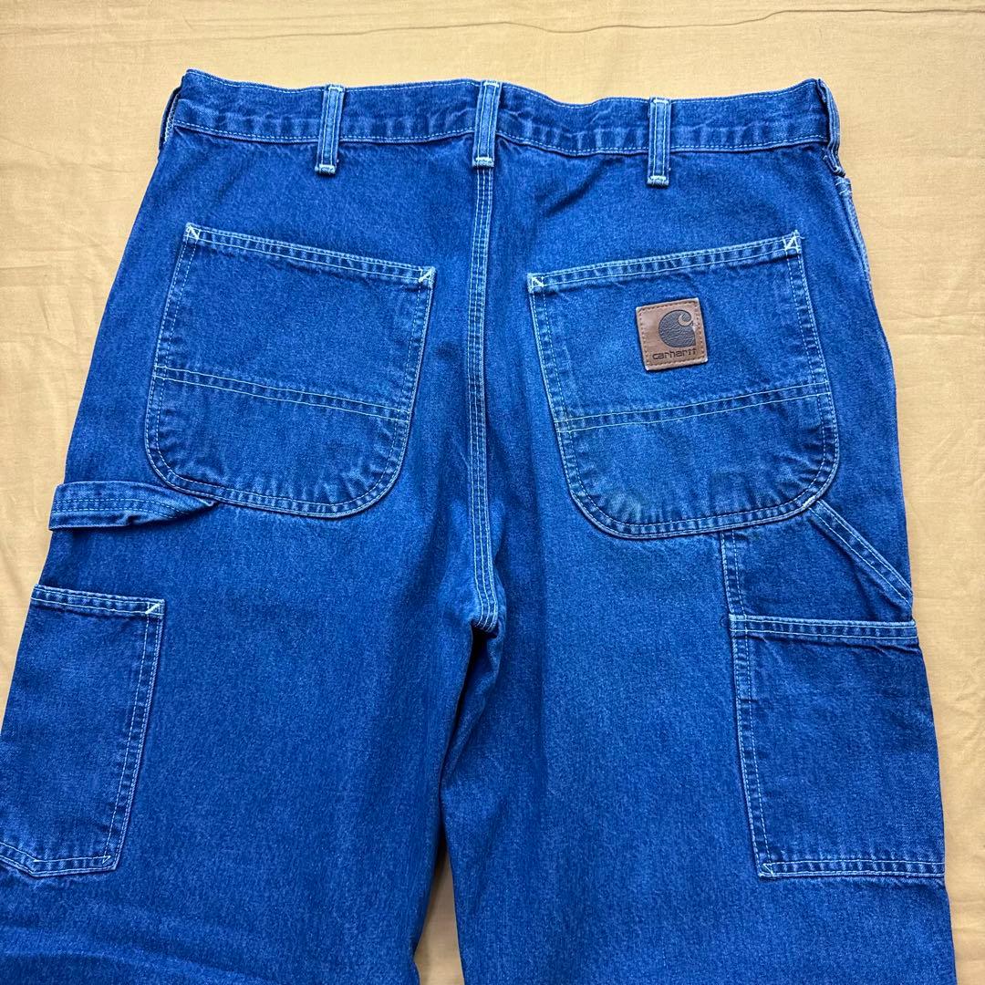 90s 良色　carhartt ペインターパンツ　デニム　濃紺　W32 L32