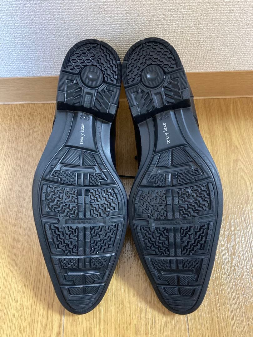 ※【新品】 texcy luxe asics ビジネスシューズ ゴアテックス