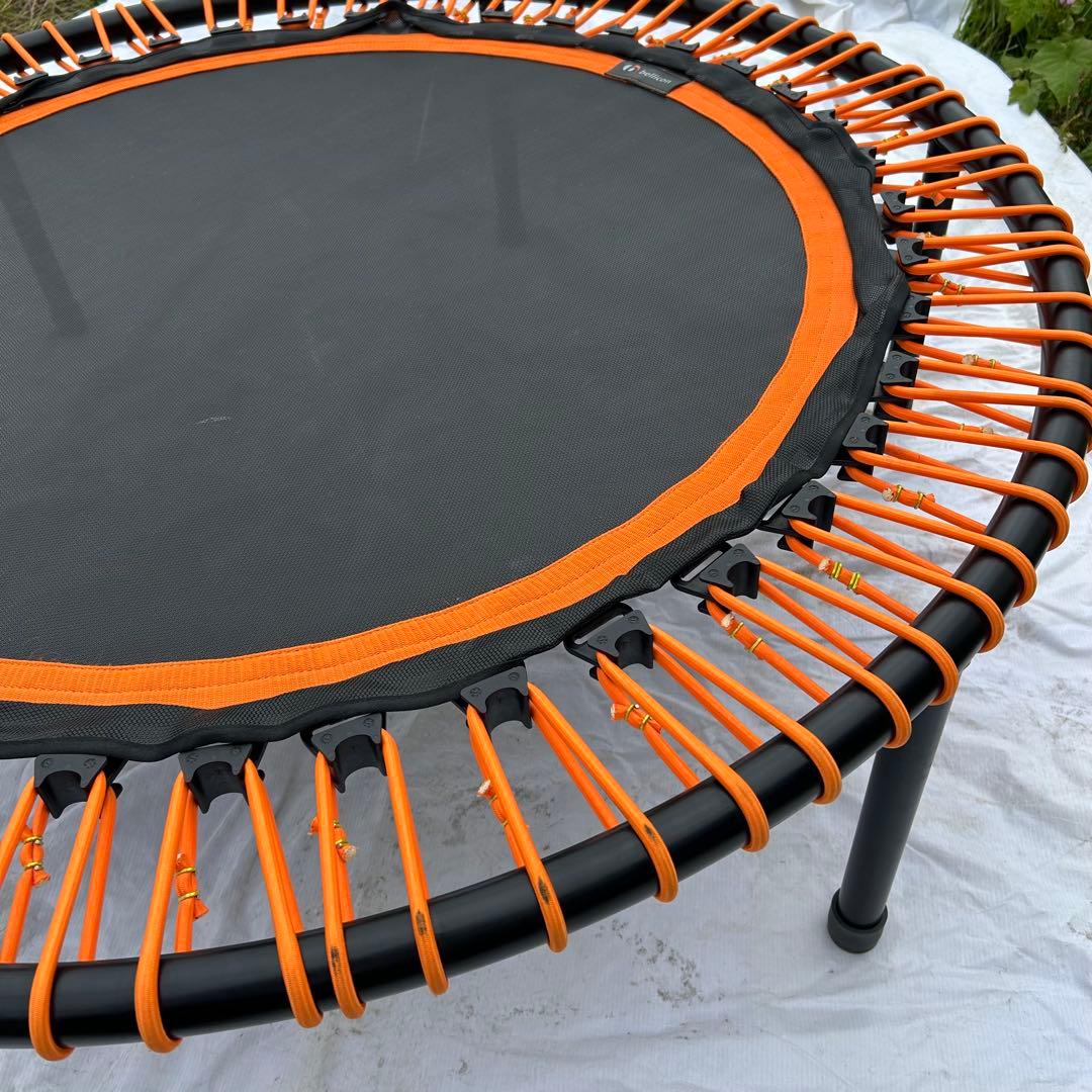bellicon 円形トランポリン オレンジと黒　ドイツ製　クラシック