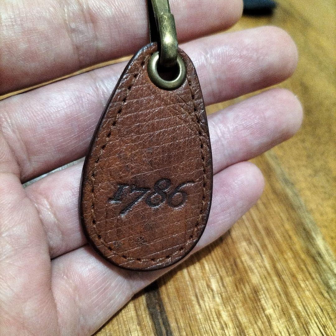 1786ロシアンカーフ　革タグナスカン2重リングE