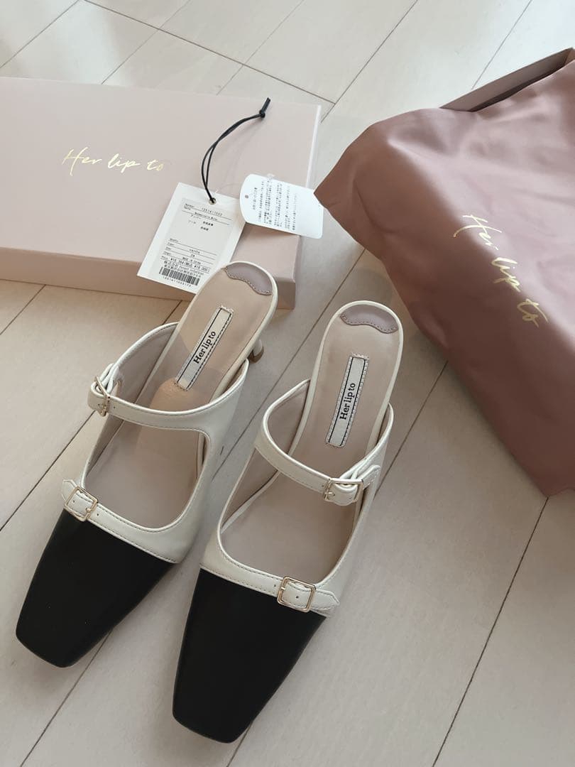 【専用】Mademoiselle Mules サイズ38 24.5㎝