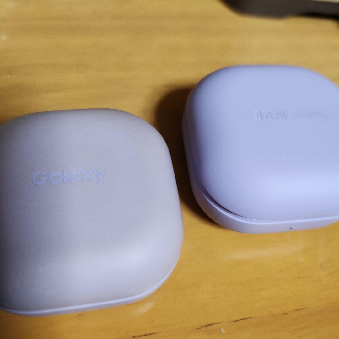 左ケースジャンク　Galaxy ワイヤレスイヤホン ライトパープル　2セット