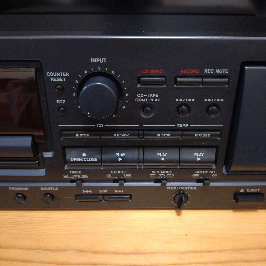 TASCAM CD-A500 CD・カセットデッキ CDカセットプレーヤー