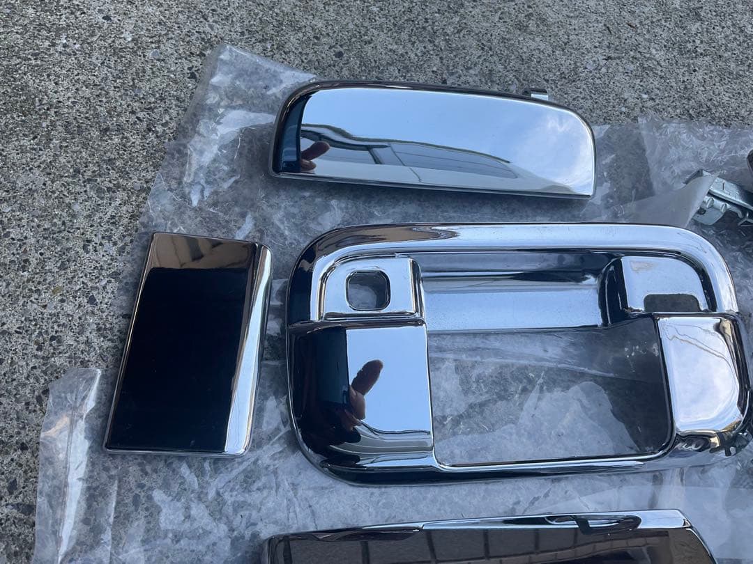 17エブリィ　ドアハンドルメッキ